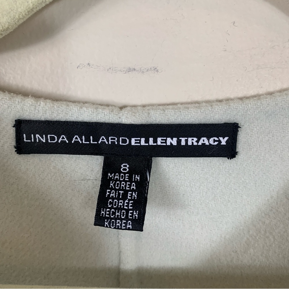 Linda Allard Ellen Tracy 100% Wool Blazer Cardigan size 8 - Picture 3 of 12